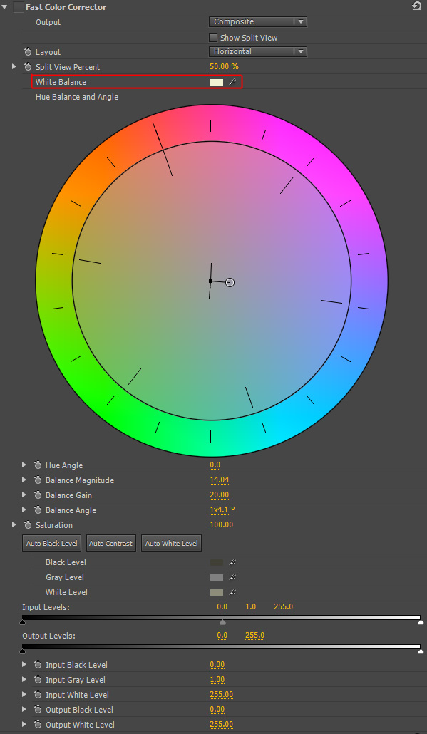 correcteur chromatique rapide