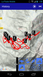 Ski Tracks carte