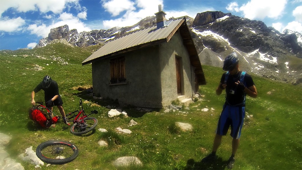 VTT Ubaye montée pas de la coletta