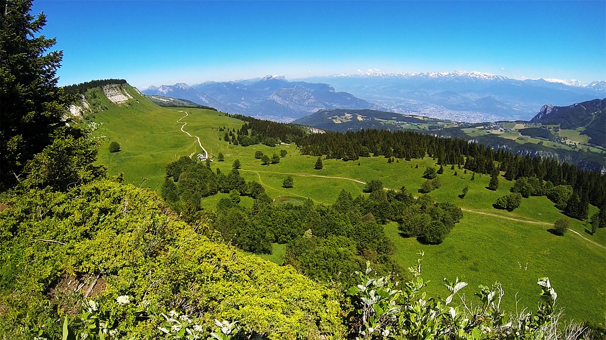 Crête et plateau de la Molière