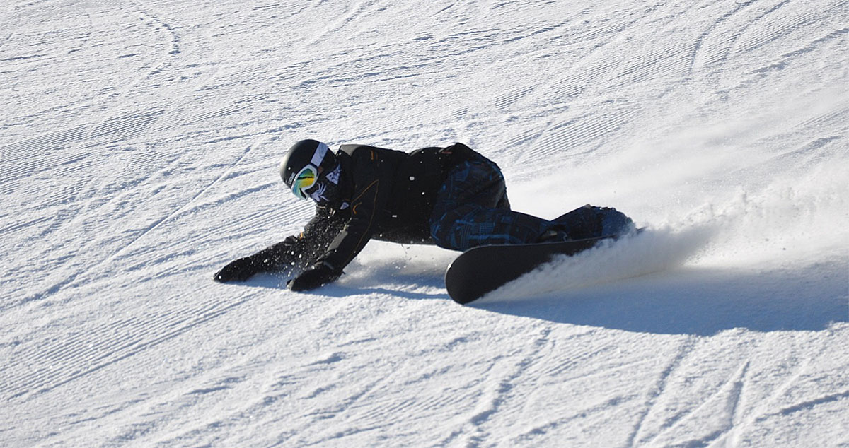 Apprendre le snowboard - Carving